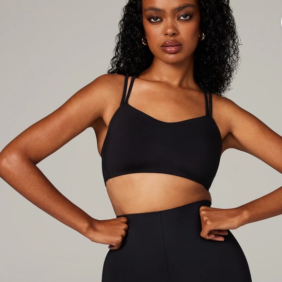 Savage X Fenty Black Caviar Three Piece Workout Set Bundle Trio - Picture 11 of 16